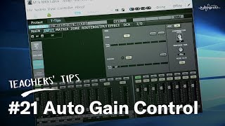 Teachers’ Tips #21 Auto Gain Control (MTX/MRX)