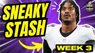 15+ MUST STASH Players To Add BEFORE Week 3 | Fantasy Football 2025