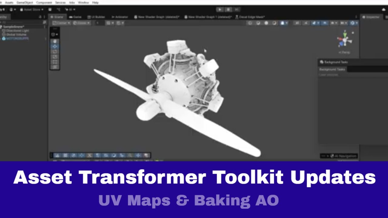 Unity Asset Transformer Toolkit (Unity Industry) New Features - UVs and ...