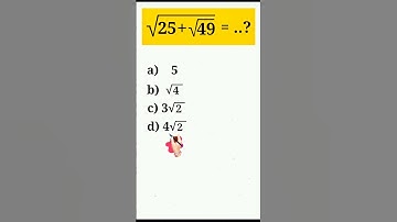 Nice square root math simplification | #shortvideo #shorts