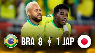Neymar is Back!! Brazil vs Japan (8-1) All Goals & Extended Highlights