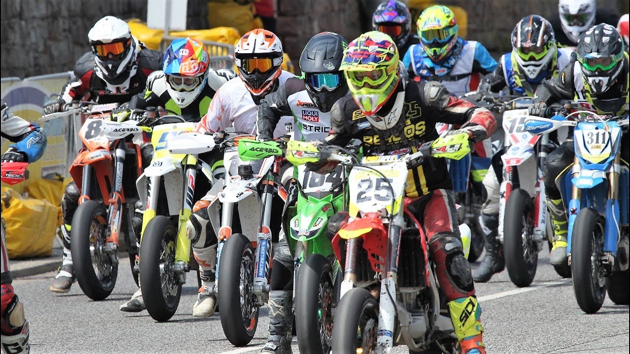 Mein erstes Supermoto IDM Rennen in St. Wendel 2019 // S4 // Onboard // Sumo fighters