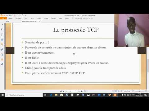 Différence entre les protocoles UDP et TCP