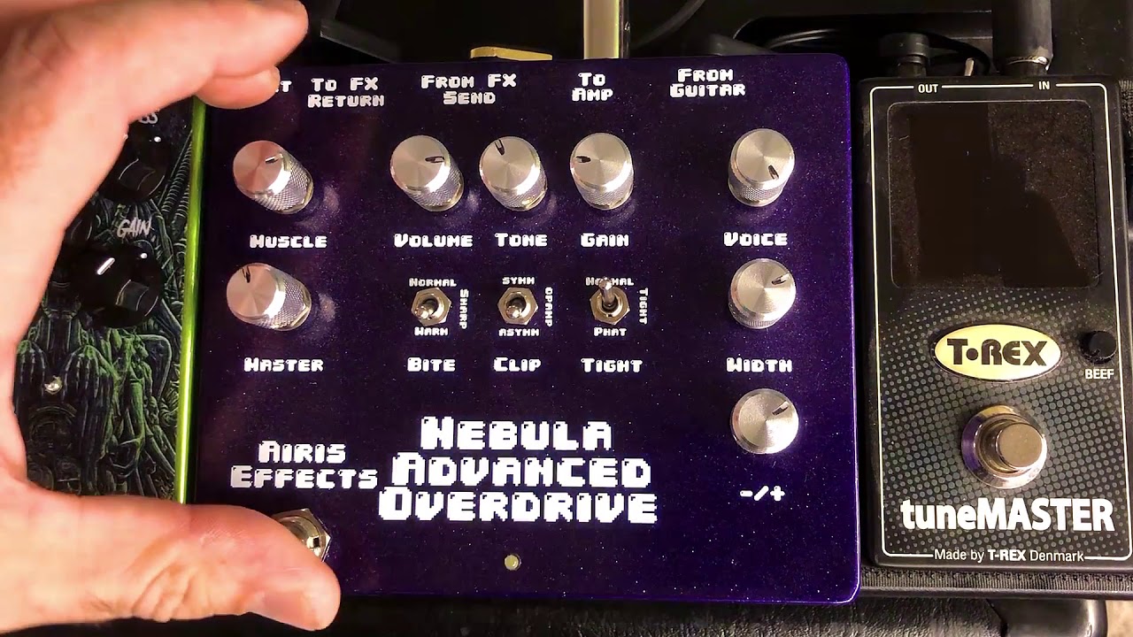 Airis Effects Nebula Advanced Overdrive Demo