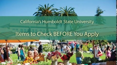 Video #1: Pre-Application Checklist