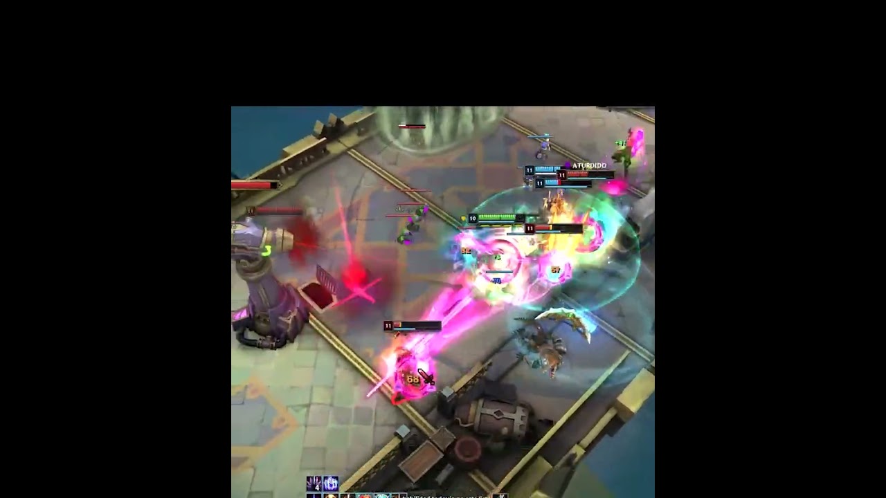 cuadra en el nuevo mapa de aram #leagueoflegendslas #leagueoflegends #lolclips #leagueoflegendsclips