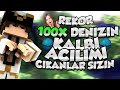 😱REKOR ! 100 Denizin Kalbi Açılımı (Çıkanlar Sizin)  - Survival Titanyum