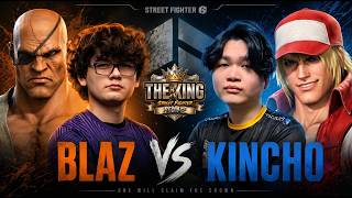 SF6 ▰ BLAZ (Sagat) vs KINCHO (Terry) INSANE MATCH ▰ Street Fighter 6