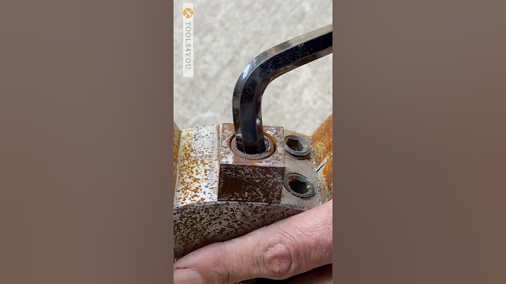 How to Remove a Slipping Allen Screw