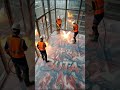This Luxury Epoxy Floor is NEXT LEVEL 😱🔥I Don't Miss The END  #epoxyfloor #resinart