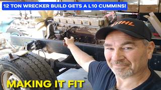 12 TON 4X4 WRECKER HAS A L10 CUMMINS ENGINE!