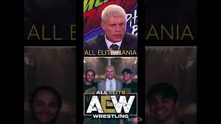 CODY RHODES TIPS HIS CAP to THE ELITE at ROYAL RUMBLE | #wwe AEW #wrestlemania