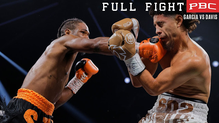 Garcia vs Davis FULL FIGHT: June 15, 2024 | PBC on Prime Video