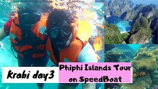 Krabi day 3 vlog | phi island tour snorkeling