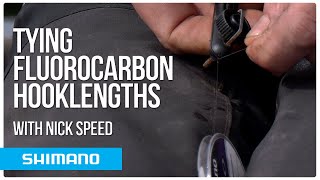 How to tie Fluorocarbon Hooklengths | Pole Fishing Tips
