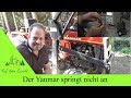 Yanmar F17d springt nicht an / elektrischer Motor Absteller defekt / Reparatur Kleintraktor