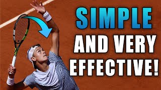 Holger Rune Serve Analysis- Simple, Natural And Refreshing!