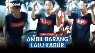 Terekam CCTV, Pemuda Bermobil Borong Minuman-Rokok dan Langsung Kabur