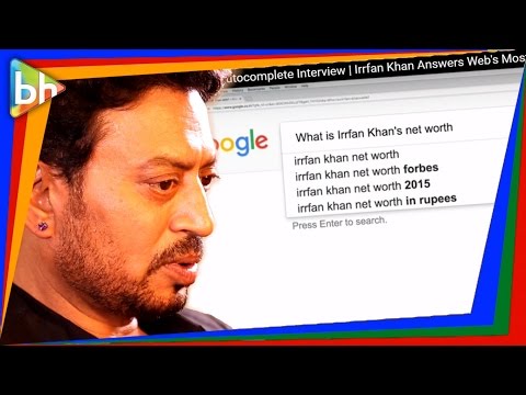 Google Autocomplete Interview | Irrfan Khan Answers Web's Most Searched Questions & He Is HILARIOUS