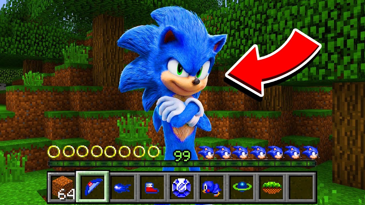 SONIC no MINECRAFT #1 O INÍCIO Gameplay PC 