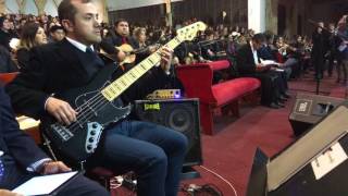 Video thumbnail of "Coros Unidos - Aleluya - Quiero levantar a ti mis manos - Bass"