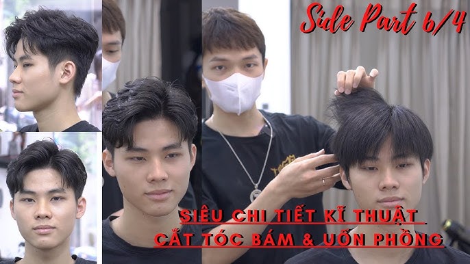 Hướng Dẫn Cắt Kiểu Tóc SIDE PART 6/4 VUỐT RỦ | Style Korea | Ng ...