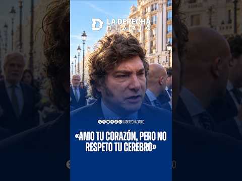 🔥🇪🇸 Milei sorprendió a un periodista español con una frase demoledora