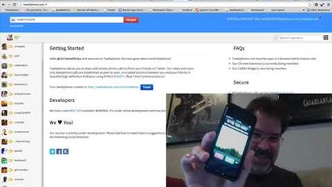 Twelephone Now Connects WebRTC to PSTN Thanks to @Tropo!