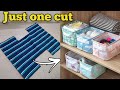 Create Your Own Free Fabric Organizer Box for Sarees, Suits & Shirts 🧺 | Easy DIY Storage Solution