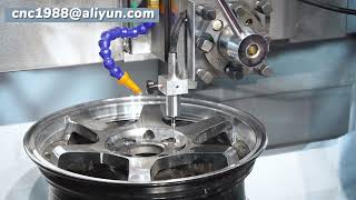 touch screen alloy wheel repair refurbishment cnc lathe machine