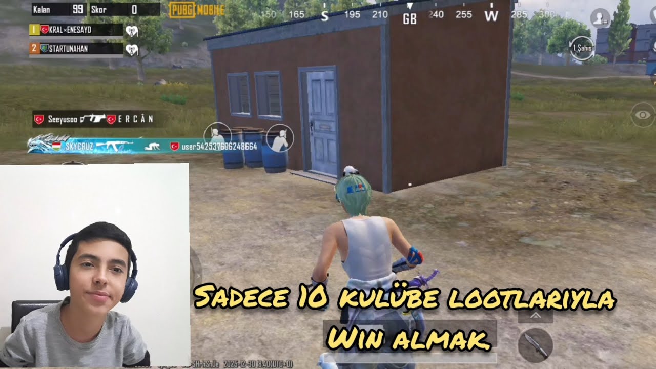 Çıldırdım. Sadece 10 kulübe lootlayarak win almak. 