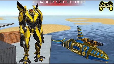 Whale Robot Transformation 2020: Shark Robot Game #Part2 - Android Gameplay 1080p60