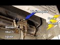 How To Test and Replace a Thermopile: Wall Furnace Burner Won't Ignite