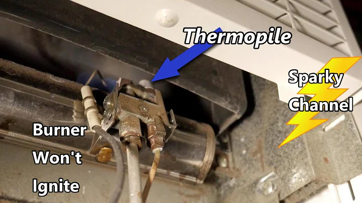 How To Test and Replace a Thermopile: Wall Furnace Burner Won't Ignite
