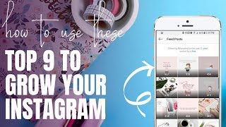 Simple Top 9 Instagram Content Plan & Growth Strategies Using Your Top Nine Insights