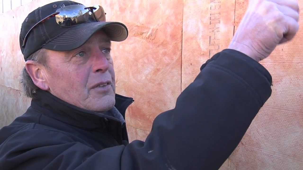 Foundation Insulation Effectiveness Fiberglass Drainage Boards YouTube