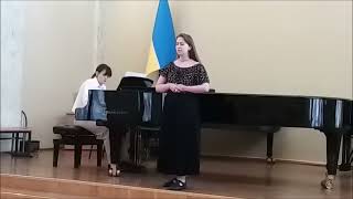 Brahms Maienkätzchen Op 106 No 4 Брамс Вербові котики Софія Мачула