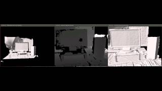 Kinect Fusion - Kinfu Pcl - Volume Stiching On Desk