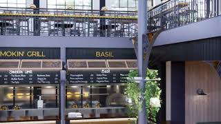 Market Hall Renovation - Ground To Upper Level Animation