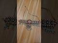 jwellery design necklace set and earrings