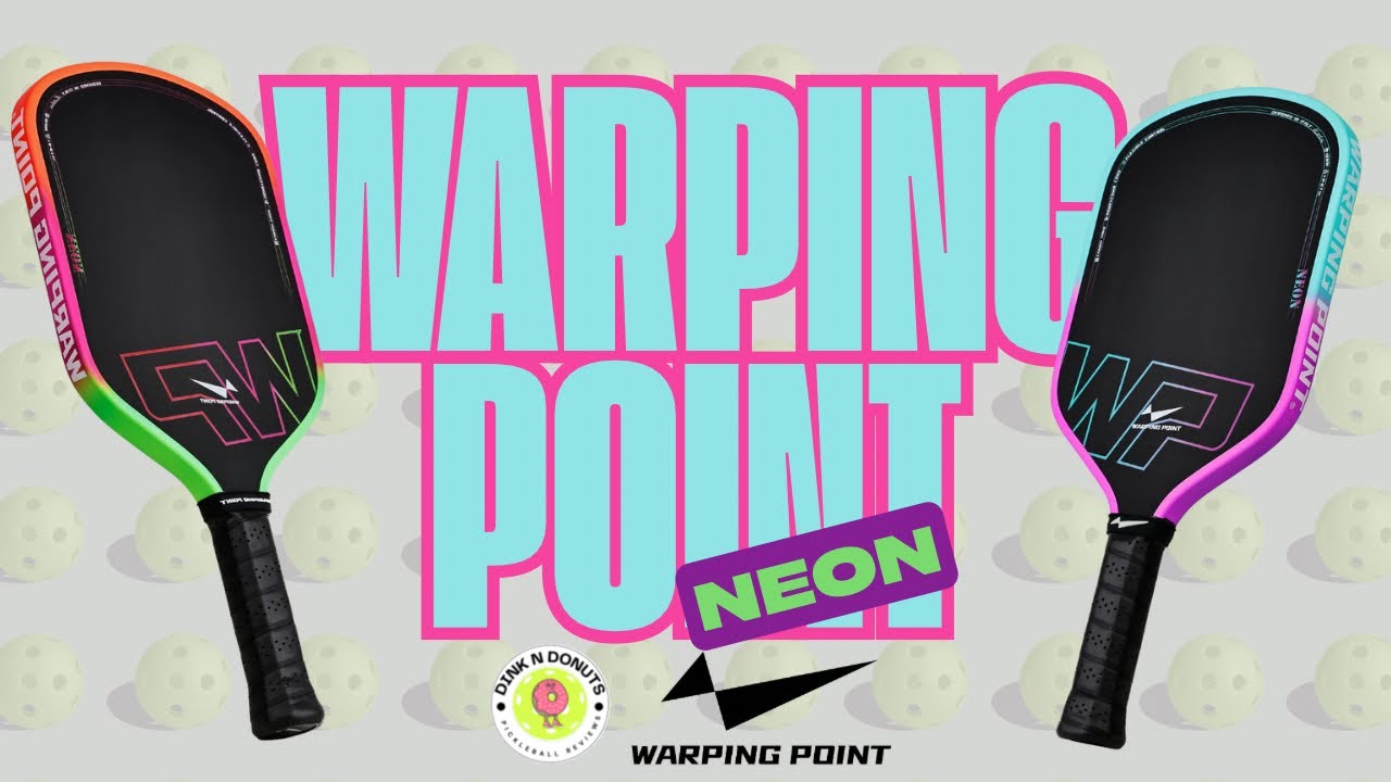 Warping Point Neon Pickleball Paddle Review: Spin, Power & Style