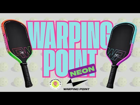 Warping Point Neon Pickleball Paddle Review: Spin, Power & Style