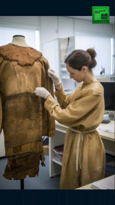 5,000-Year-Old Dress Unearthed in Egypt: Discovering the World's Oldest Garment #shorts #ancient