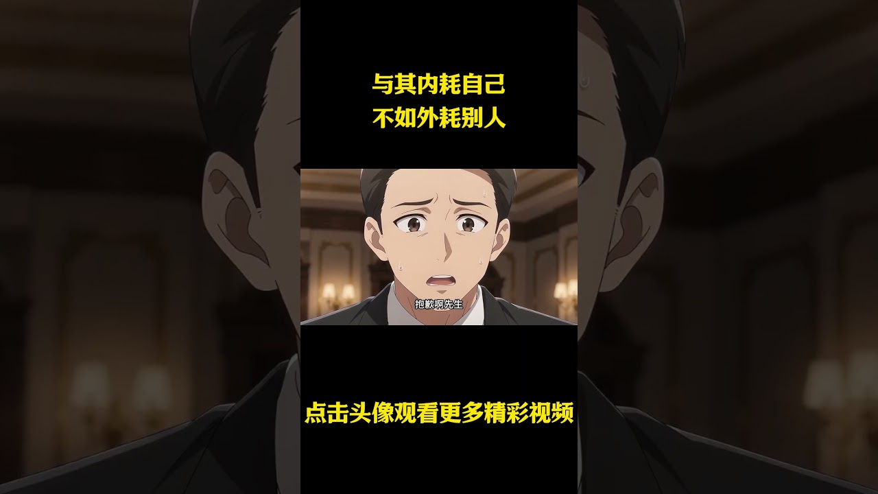 你可能没意识到一件事,告别自我消耗 #动漫 #动漫解说 #动漫推荐