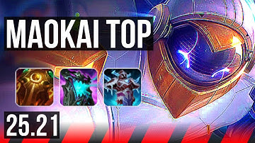 MAOKAI vs RIVEN (TOP) | EUW Master | 25.21