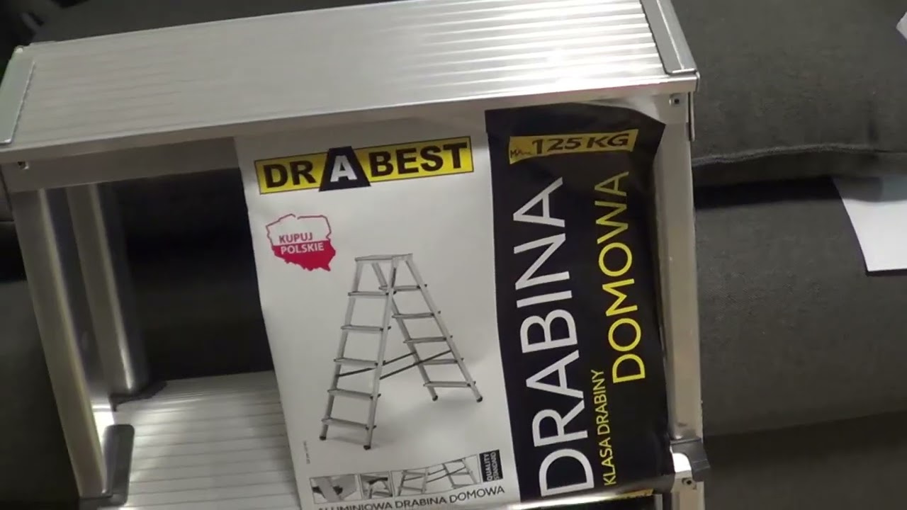 LEROY MERLIN 2 step aluminum ladder