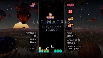 Modern TETRIS Expert Plays TETRIS EFFECT 20 Zone Lines - ULTIMATRIS