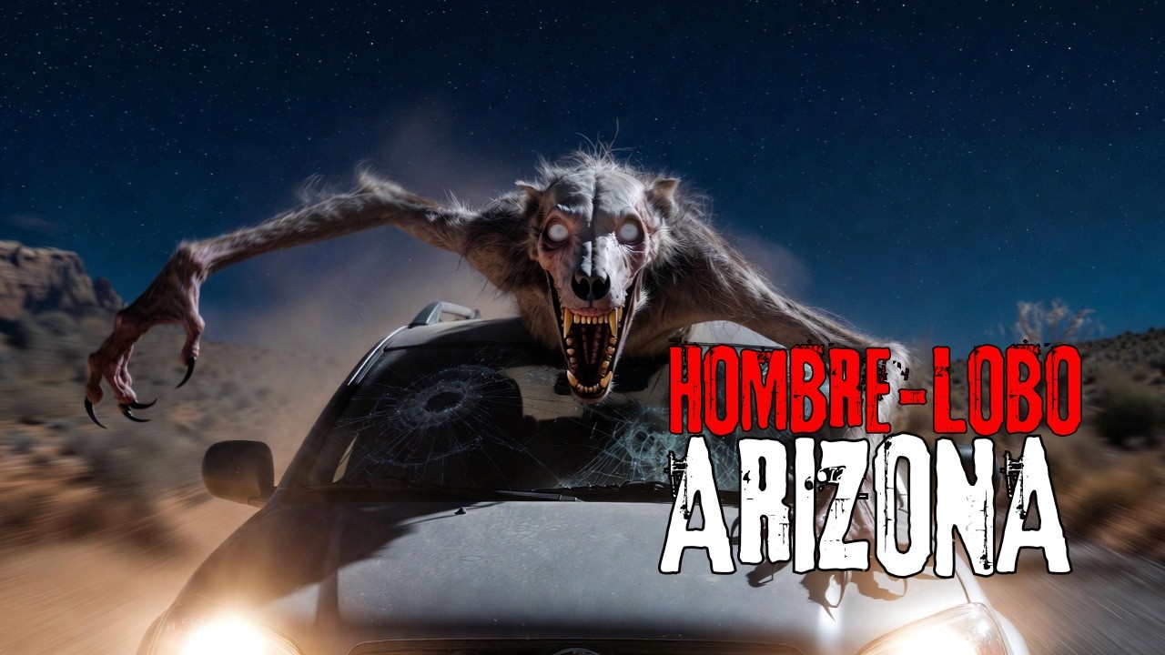 CRIATURA SALTÓ SOBRE NUESTRO COCHE EN EL DESIERTO DE UTAH Y NO SE CAÍA - RELATO TERRORÍFICO