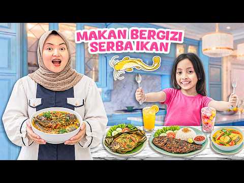 Seharian Makan Ikan Bareng Keluarga! 🐟😱 Bunda Siapin Menu Bergizi!