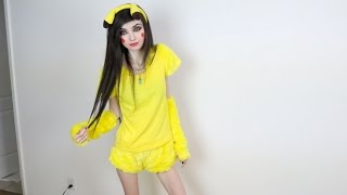 Get Ready With Me Pikachu Makeup
